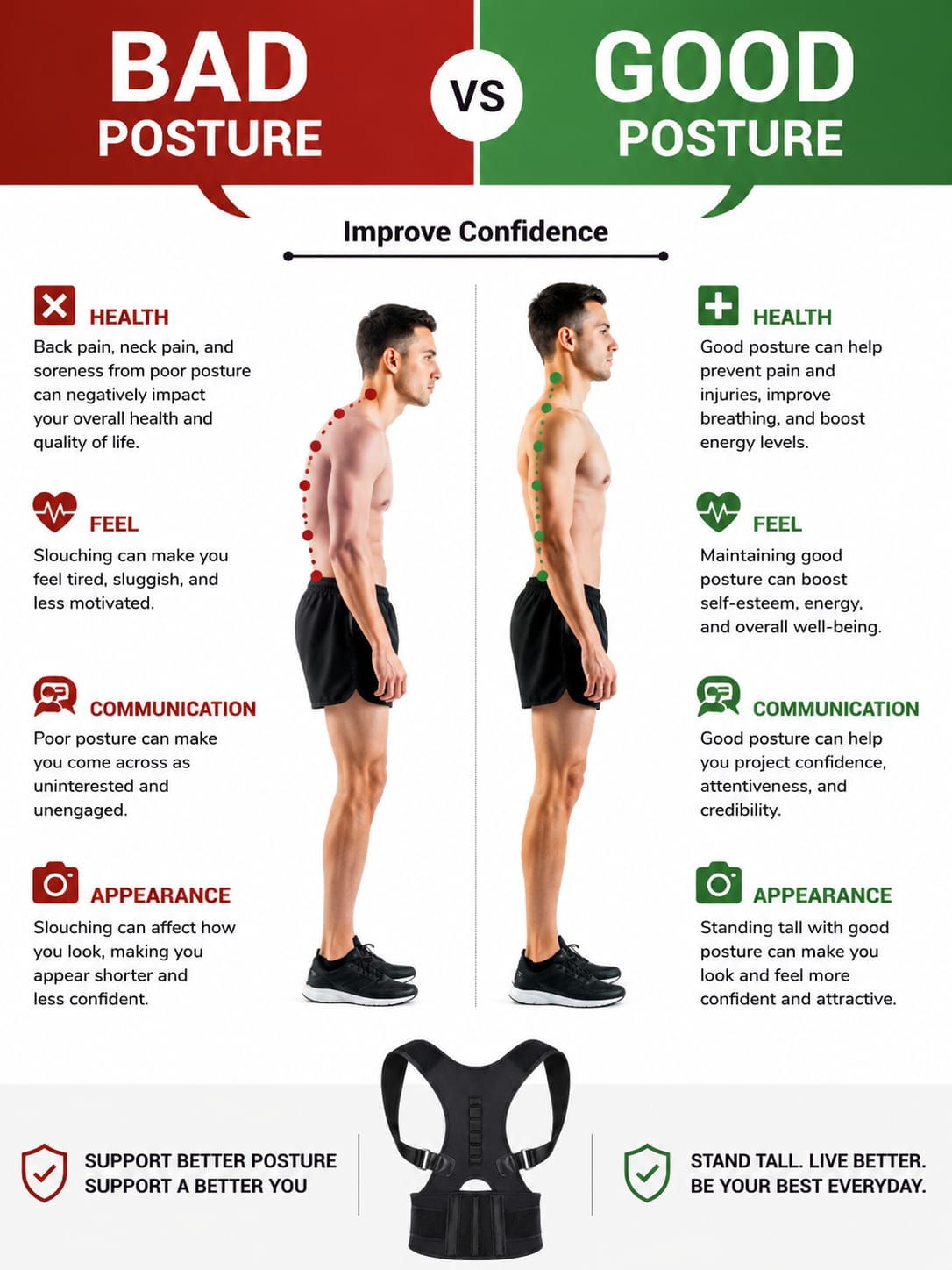 Posture Corrector Belt Unisex