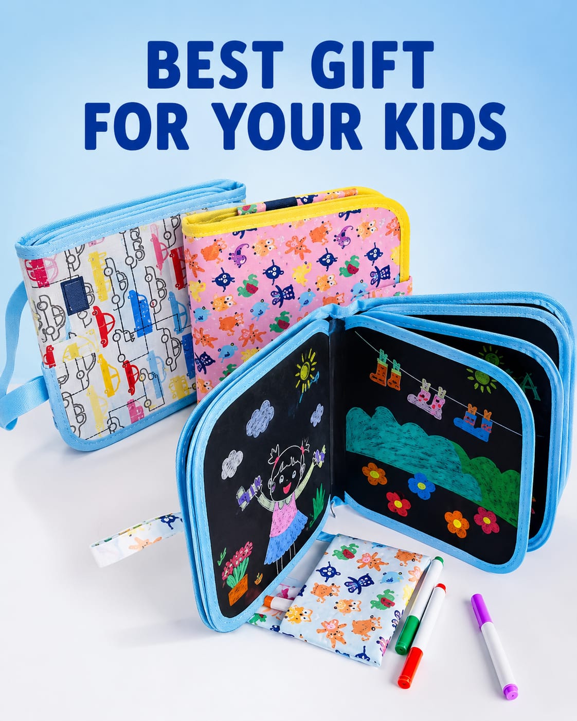 Erasable Doodle Book