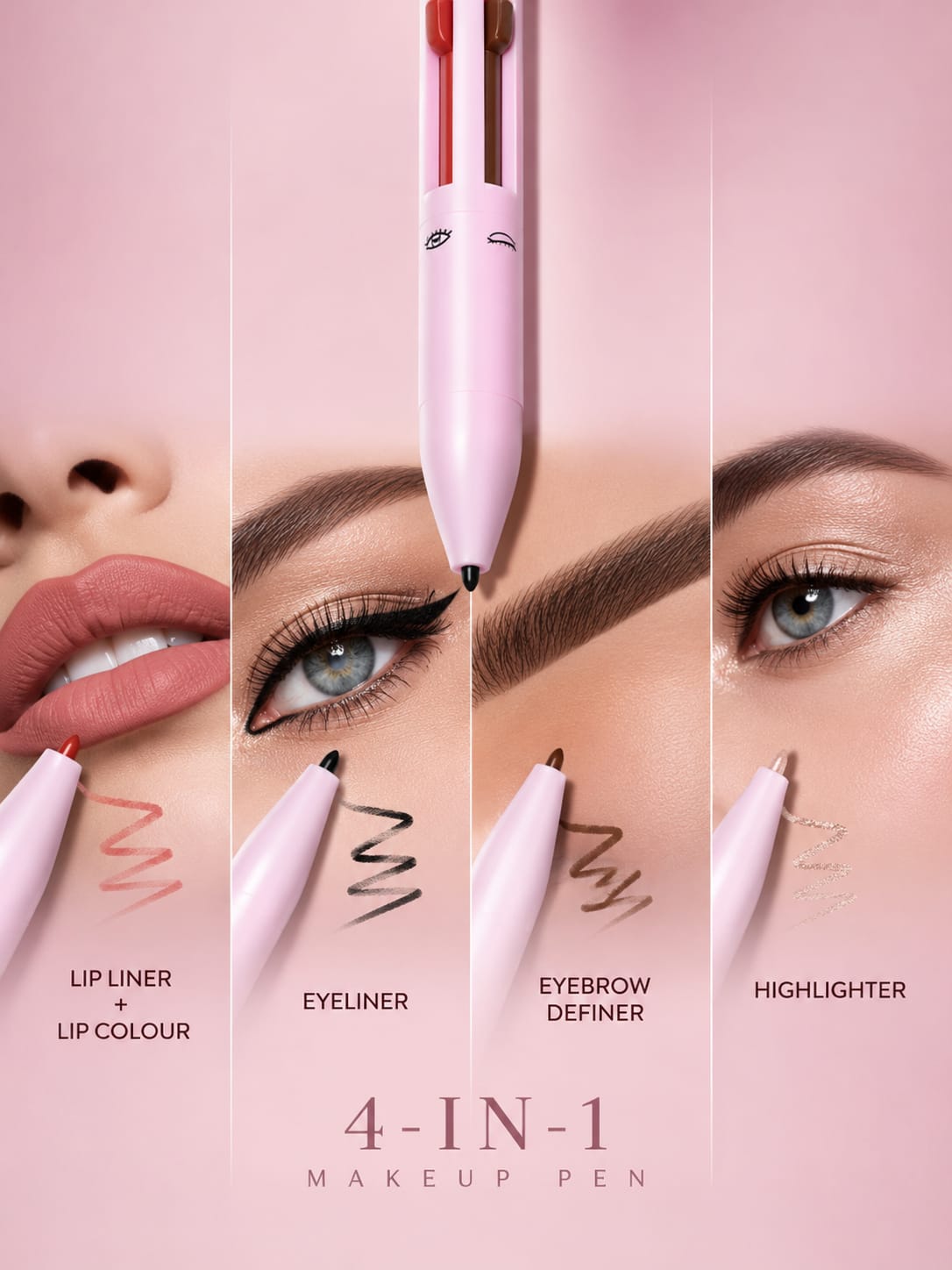 Touch Up 4-in-1 Makeup Pen (Multicolor)