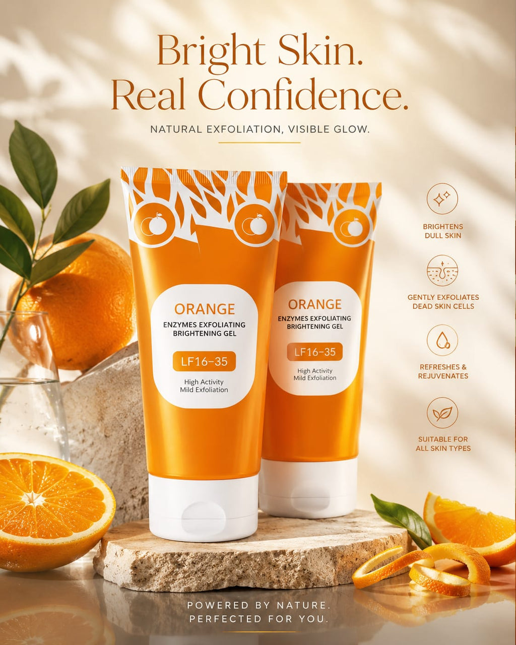 Orange Enzymes Exfoliating Brightening Gel 100 gm