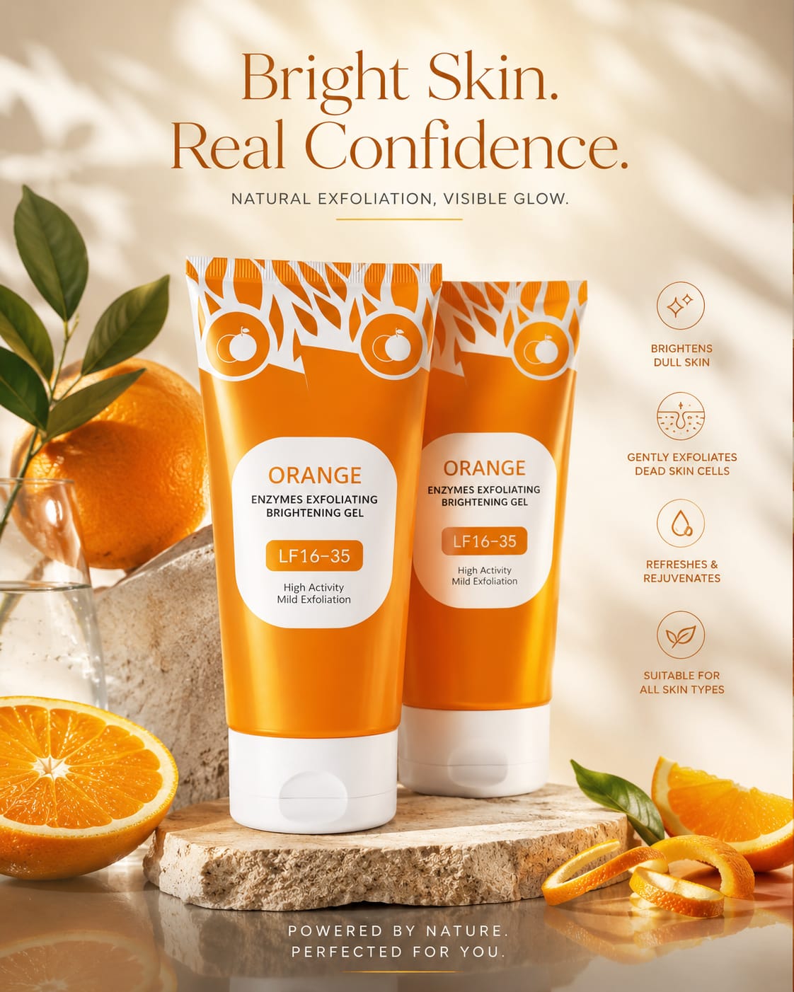 Orange Enzymes Exfoliating Brightening Gel 100 gm