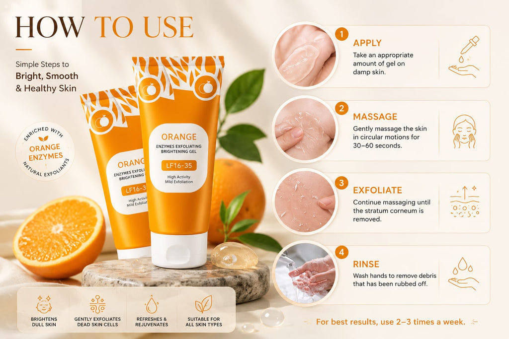 Orange Enzymes Exfoliating Brightening Gel 100 gm