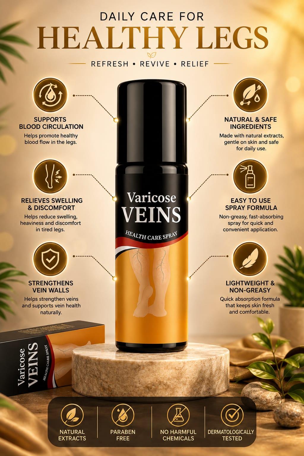 Varicose Veins Spray ( Pack of 2)